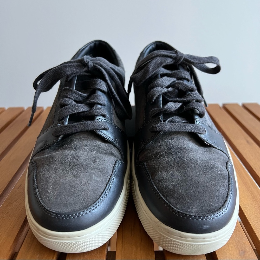 Vince Grey Suede Low Top Sneaker (Size 8)